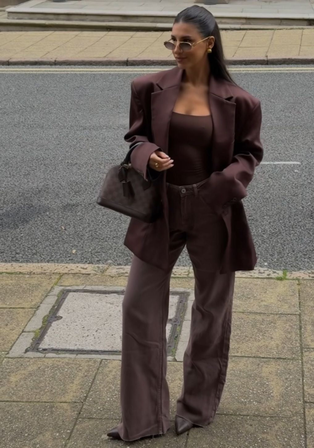 WIDE LEG CHOCOLATE ja