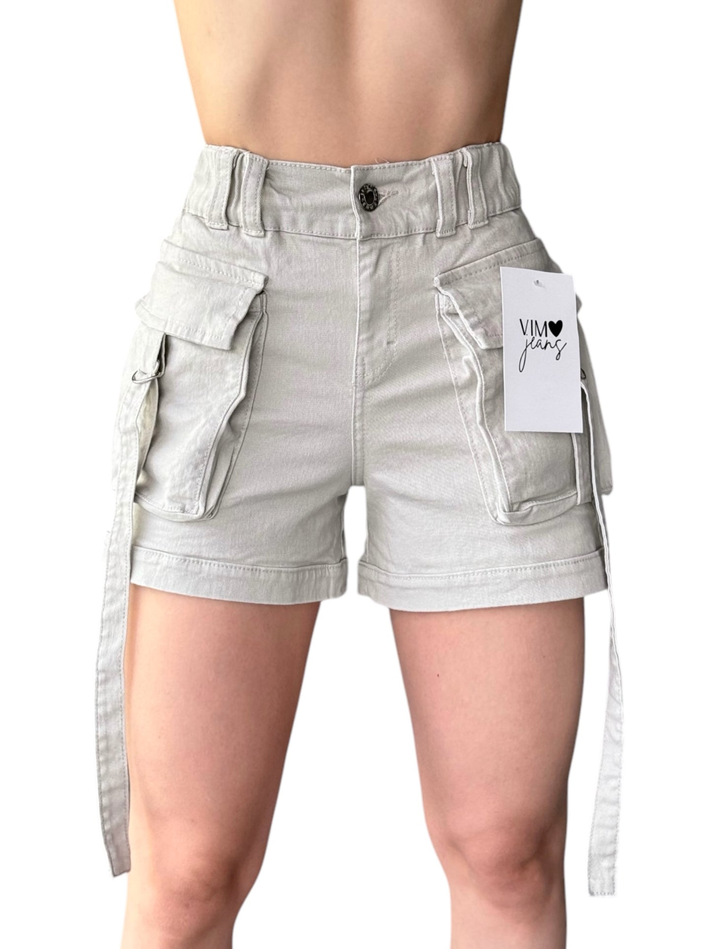 SHORT CARGO VIM CREMA