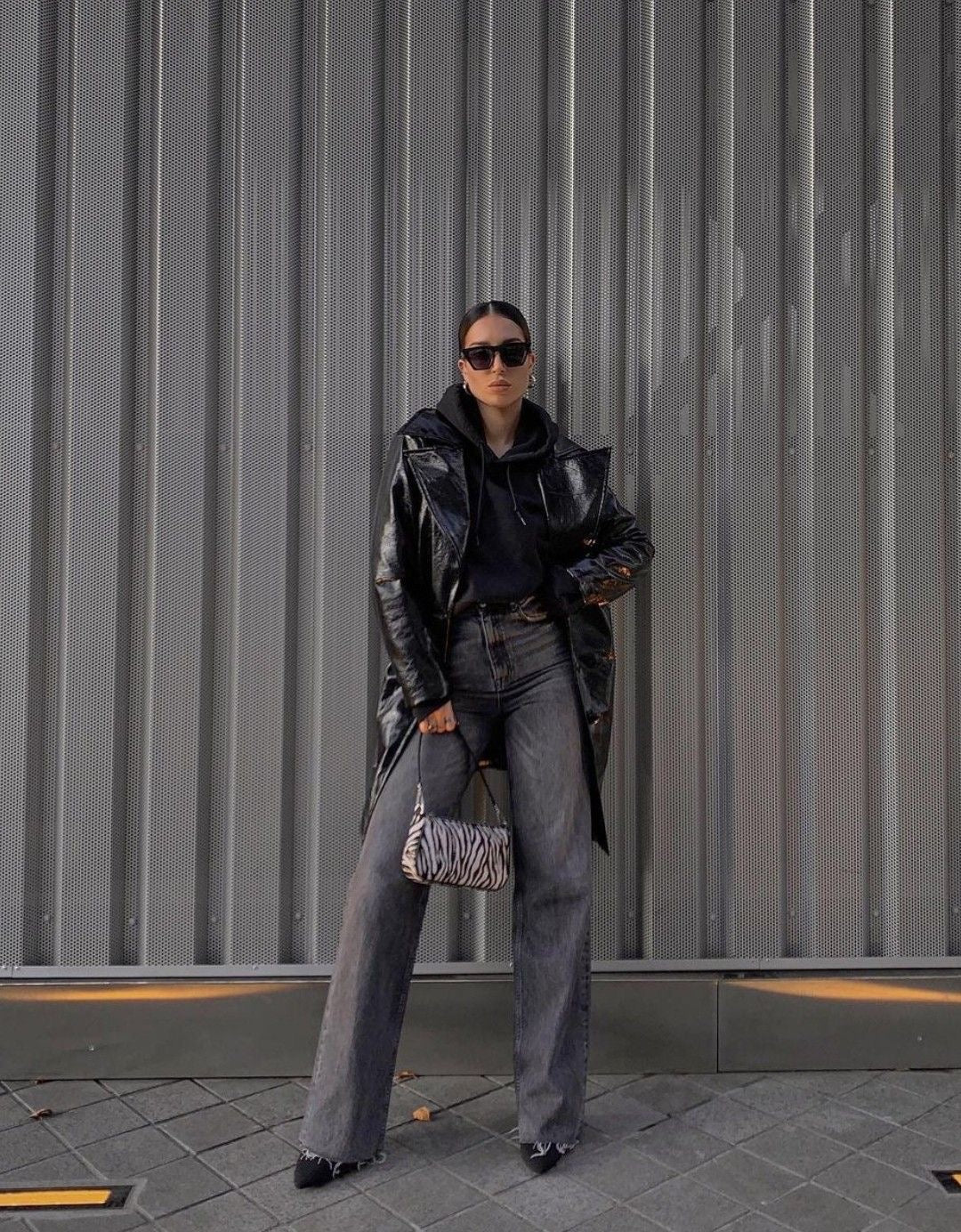 WIDE LEG VIM GRIS