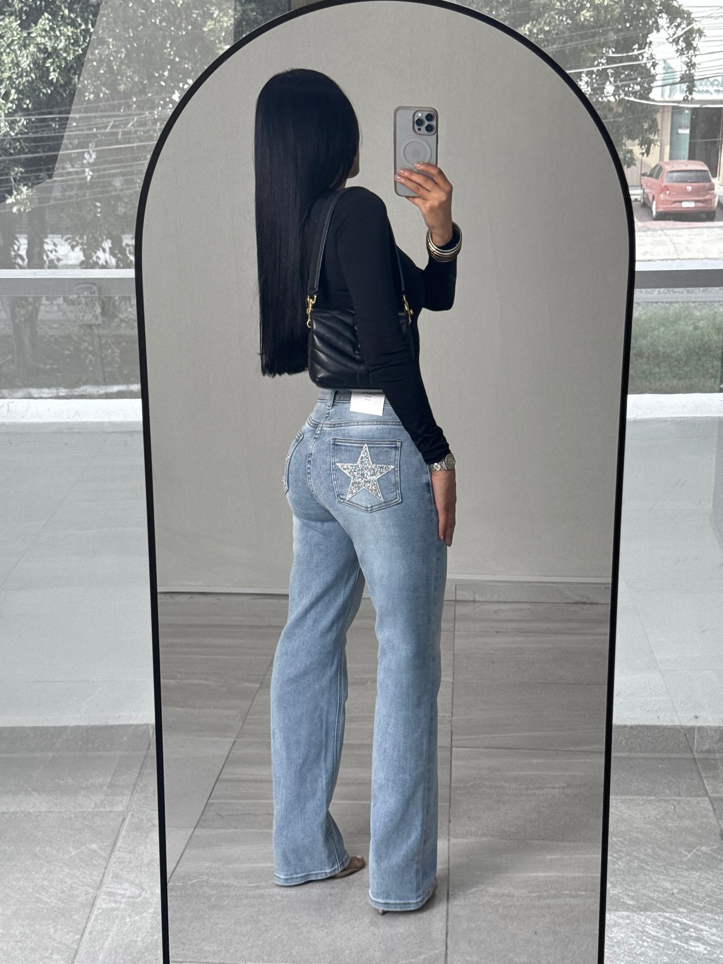 WIDE LEG ESTRELLAS LIGHT