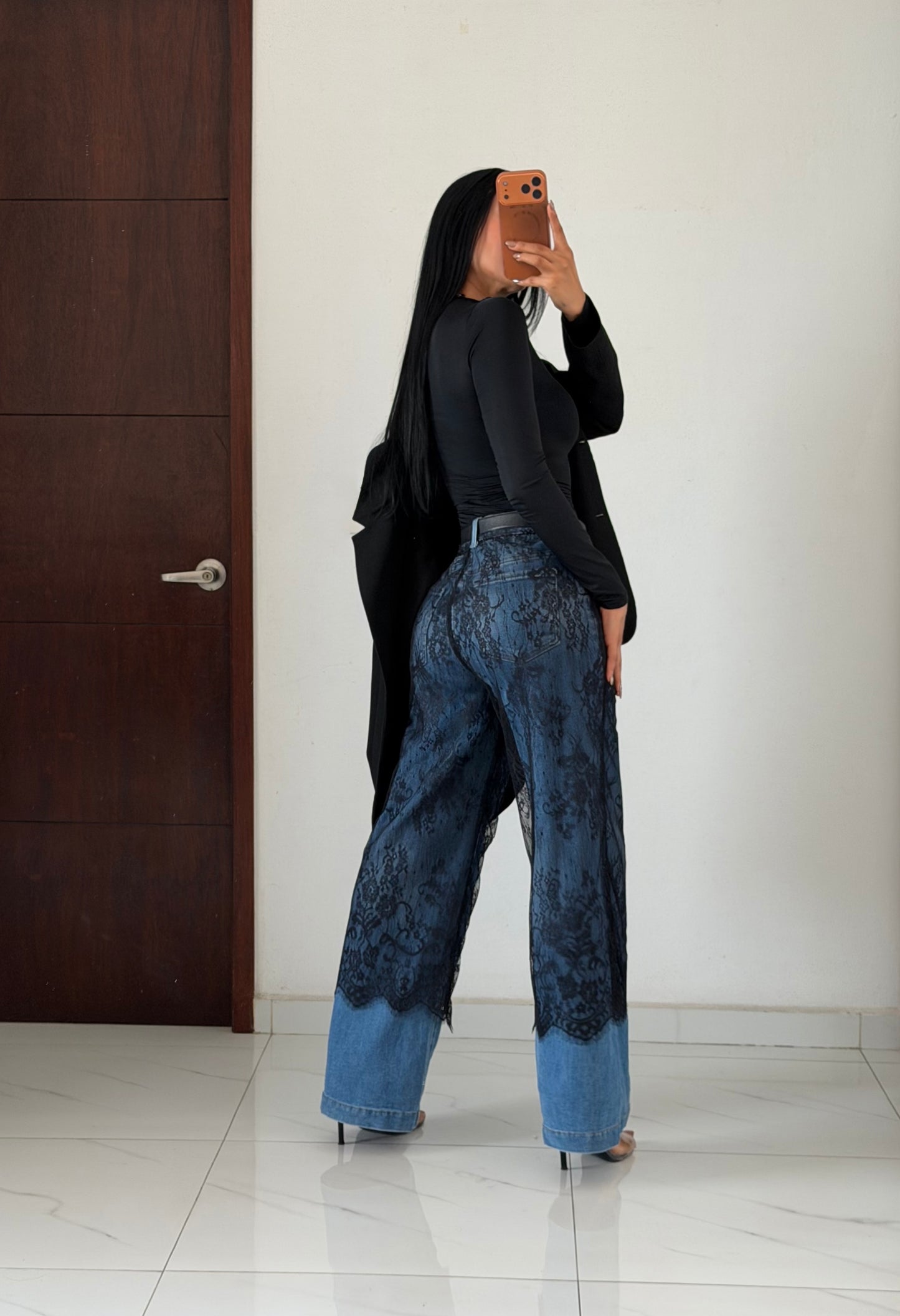 BAGGY JEANS ENCAJE