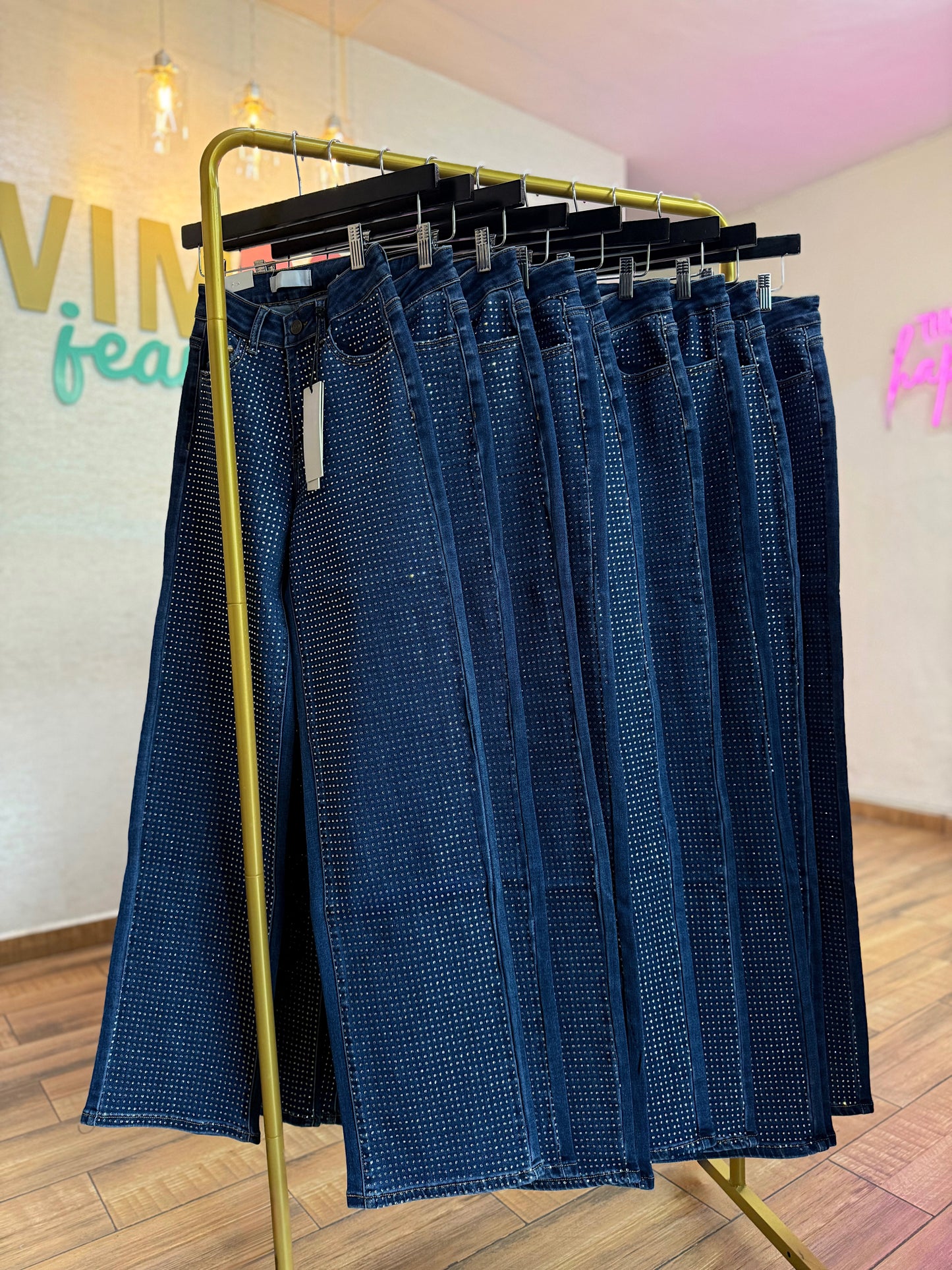 WIDE LEG BRILLOS DARK