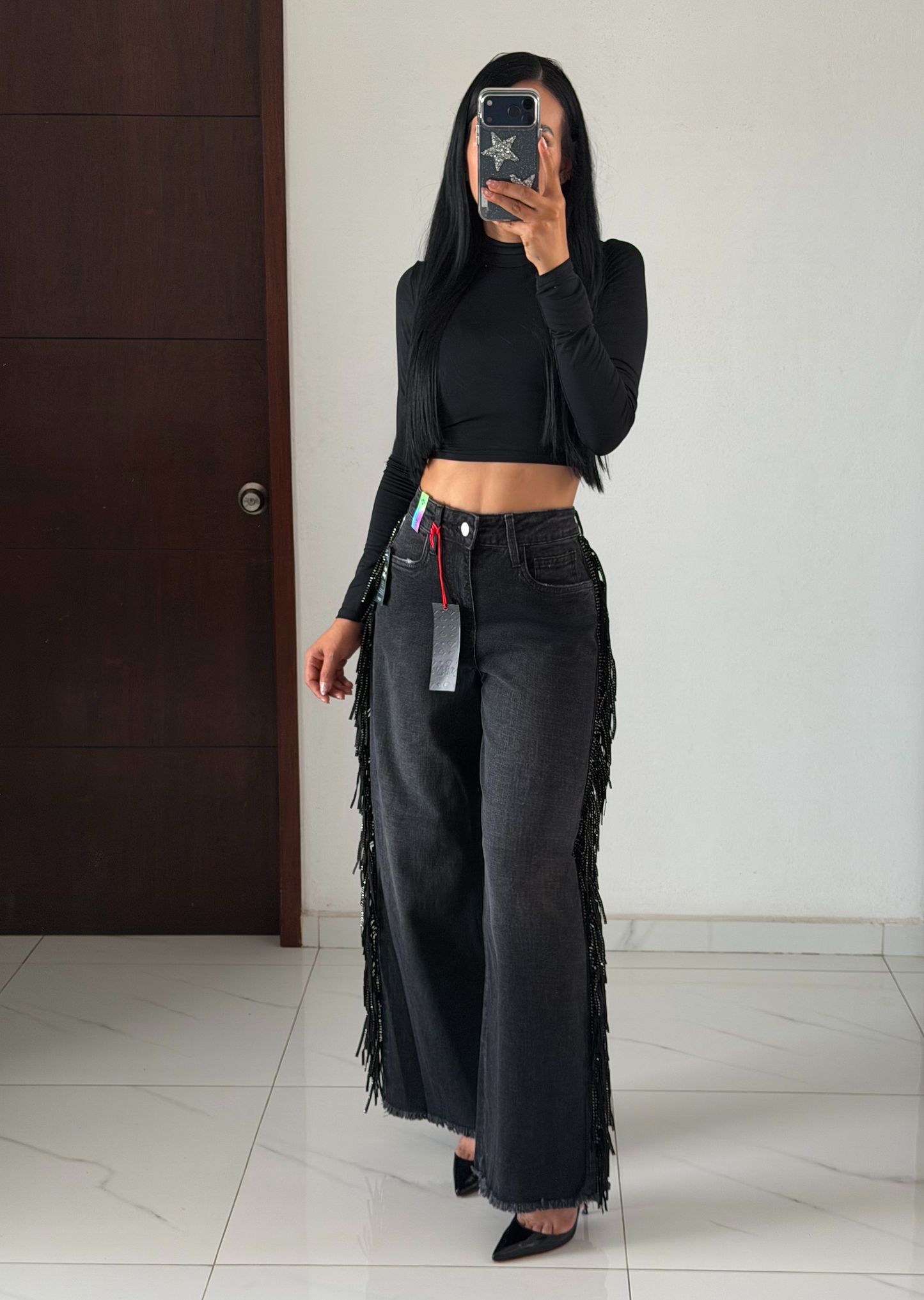 VIBRANT MIU BAGGY BARBAS