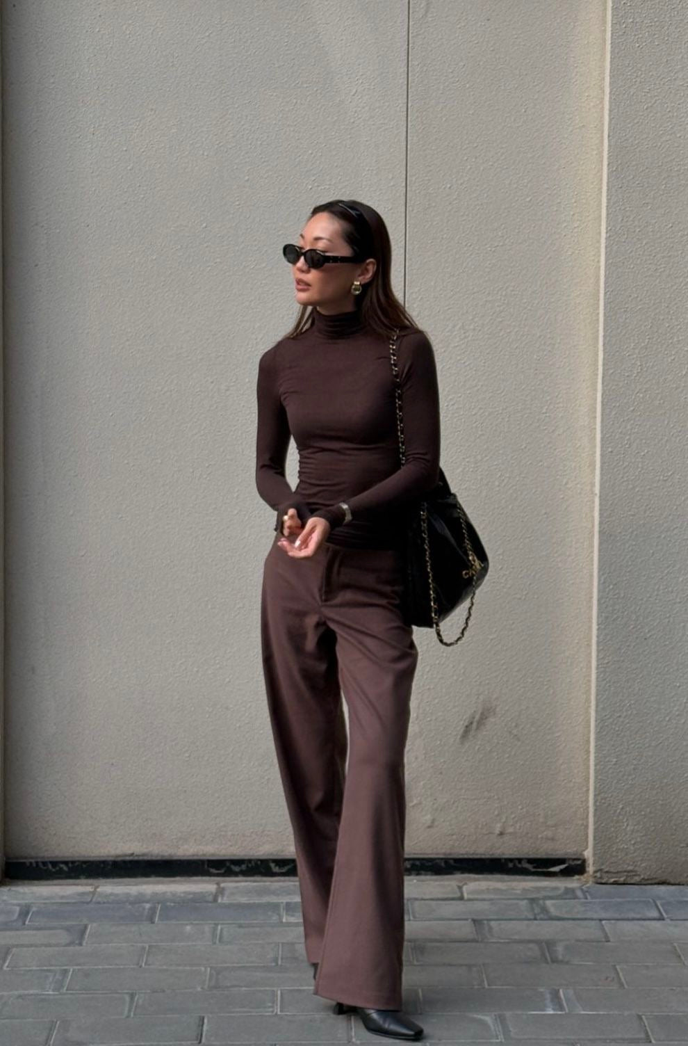 WIDE LEG CHOCOLATE ja