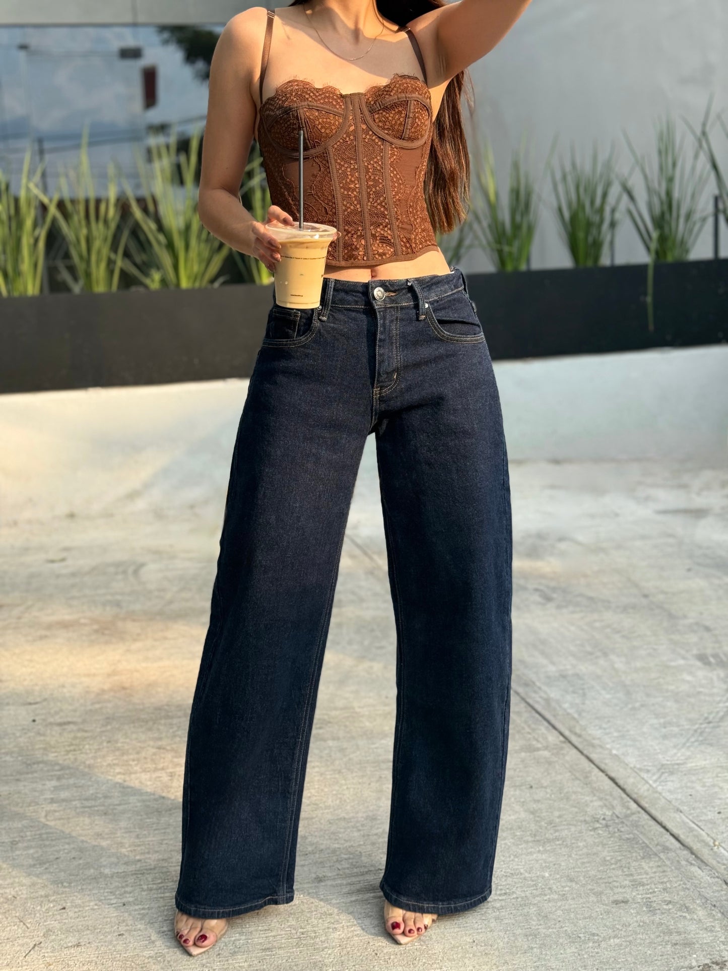 SUPER BAGGY ÍNDIGO TIRÓ BAJO