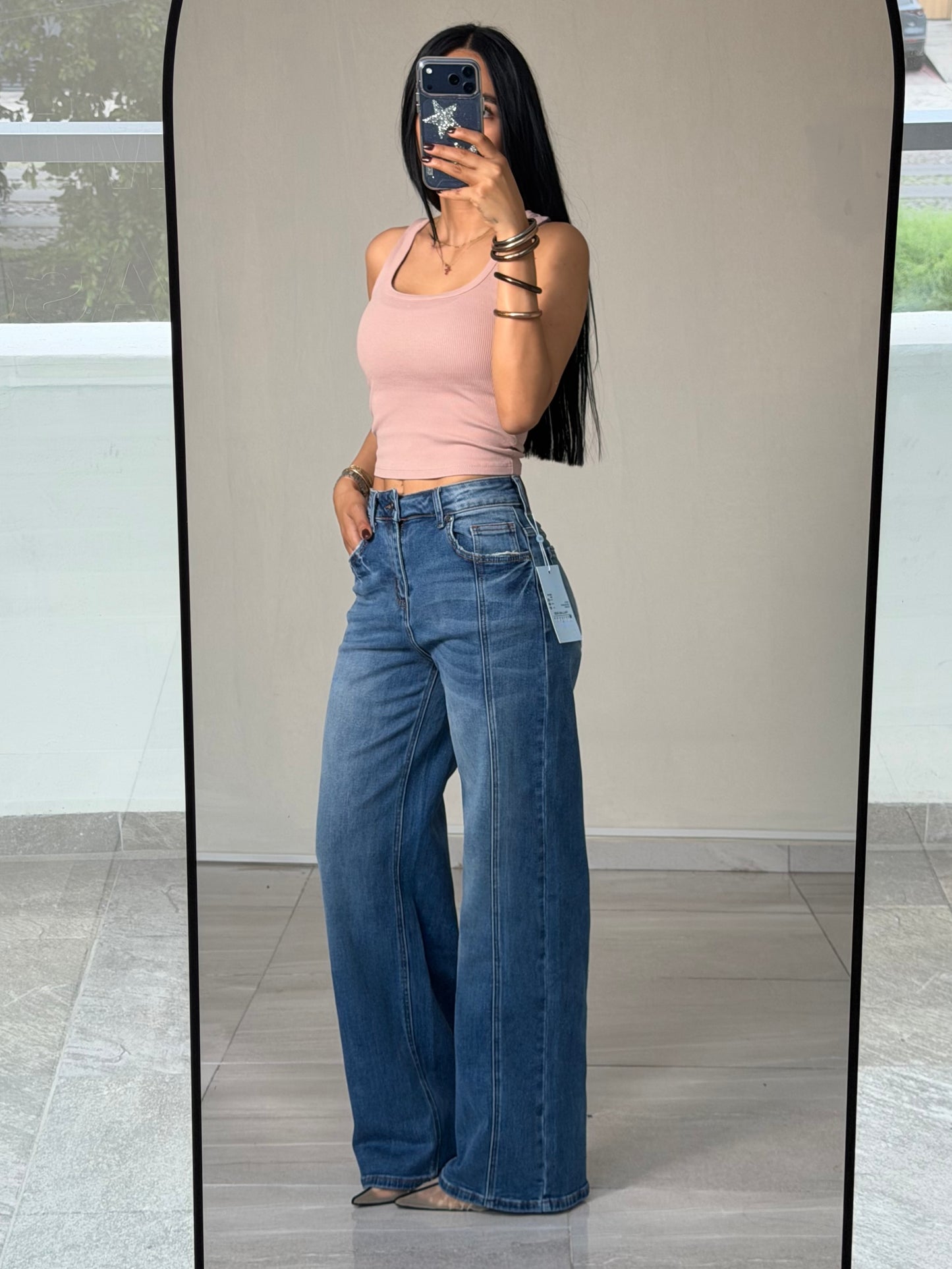 BAGGY LÍNEAS DENIM RESTOCK