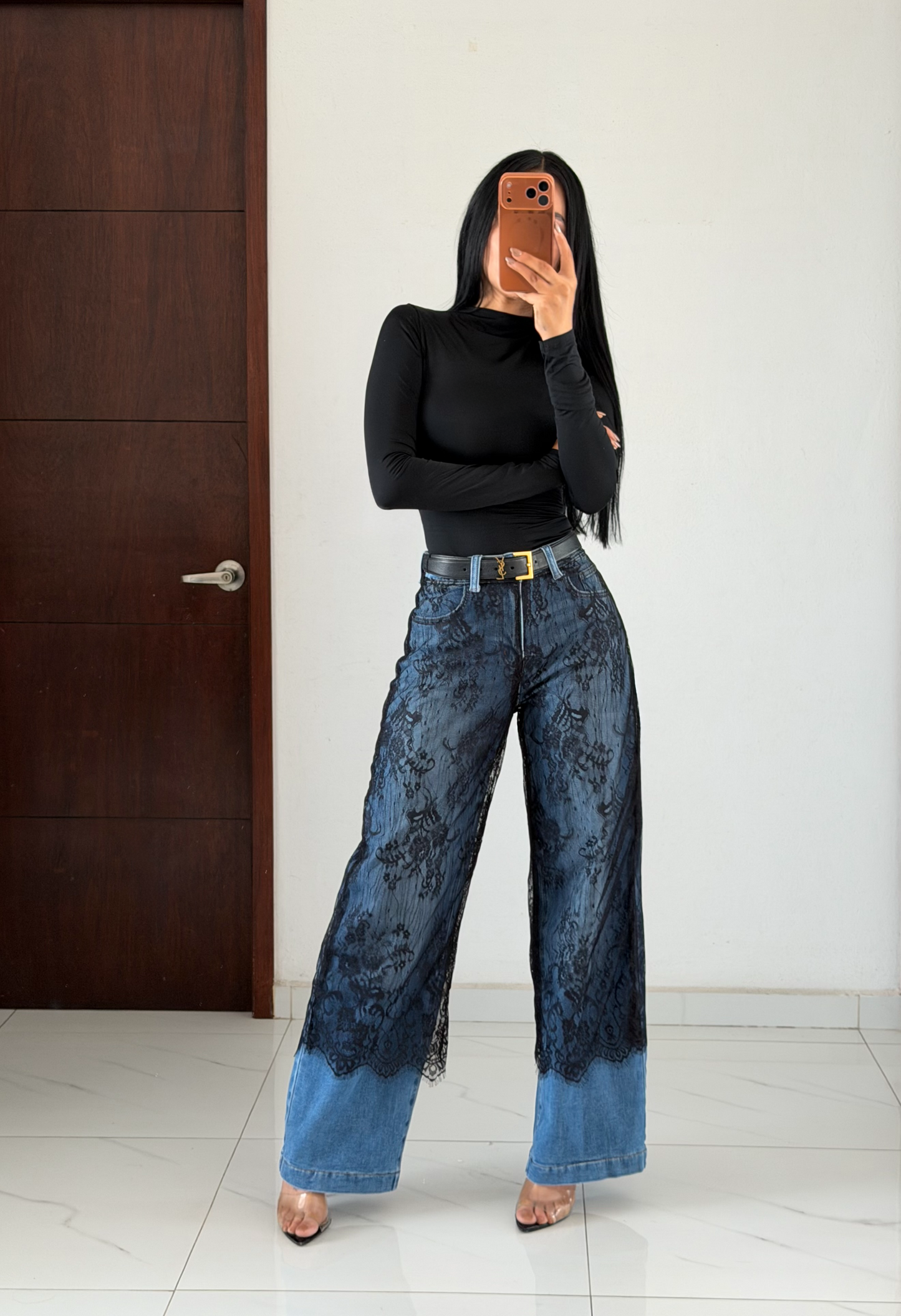 BAGGY JEANS ENCAJE