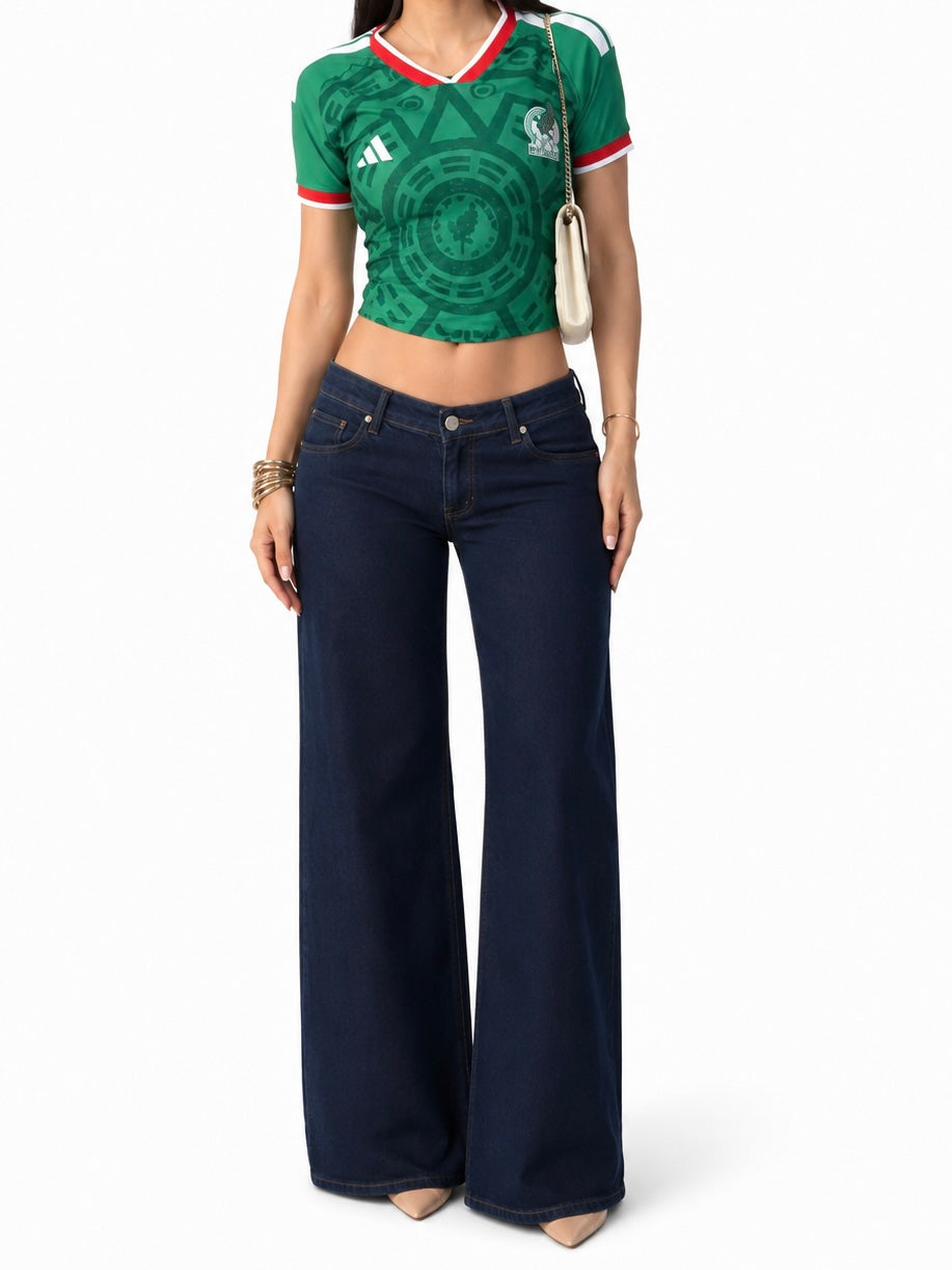 LOW RISE BAGGY VIM AZUL INDUGO