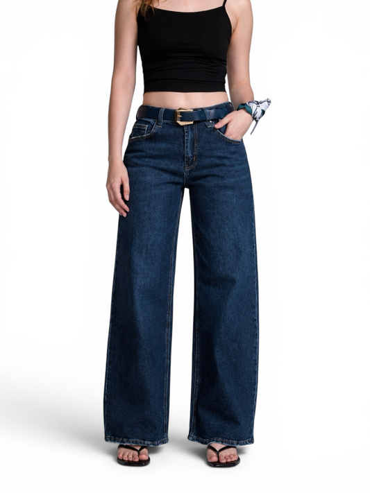 WIDE LEG CINTO DARK
