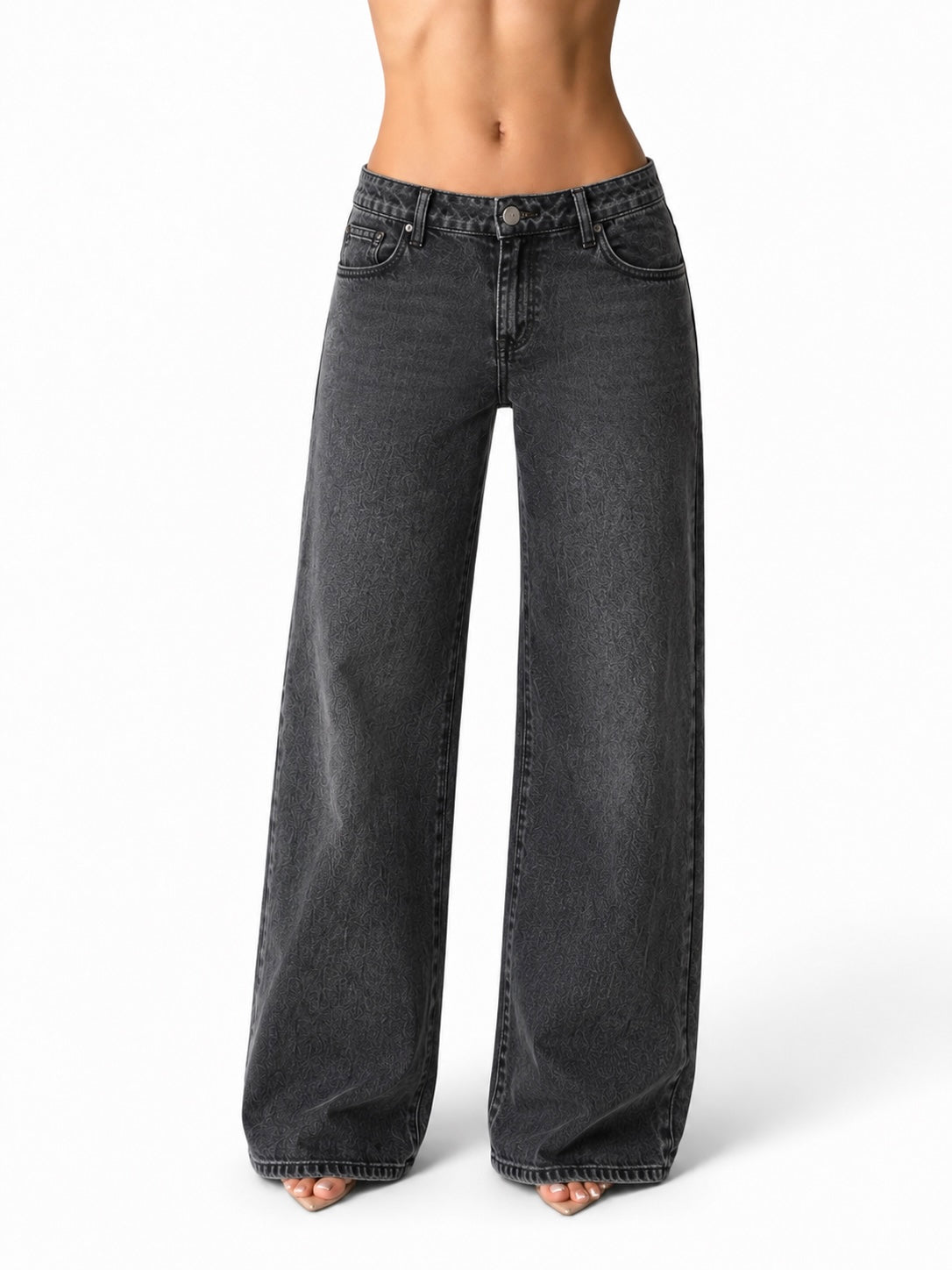 LOW RISE GRIS OXFORD