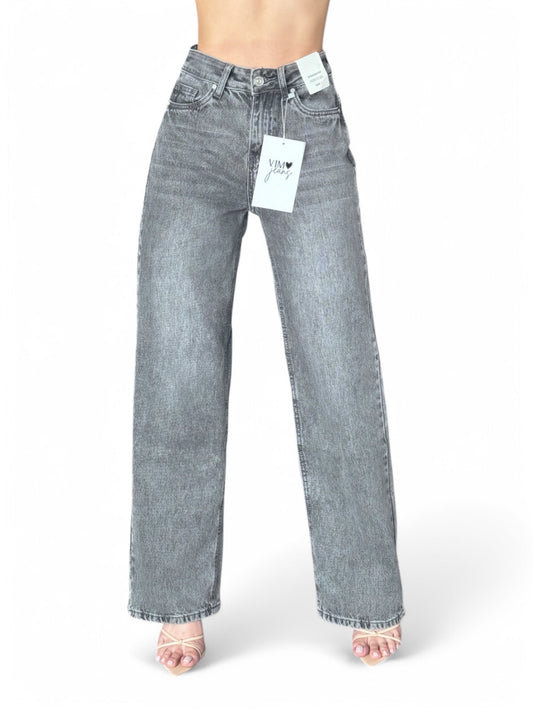 WIDE LEG VIM GRIS
