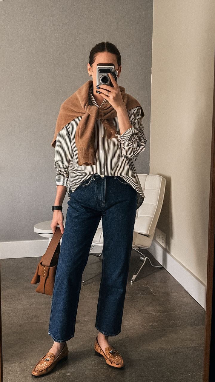 CROPPED JEANS