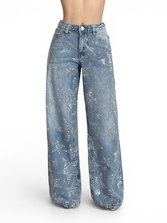 BAGGY JEANS ESTRELLA BRILLOS MAYO/07