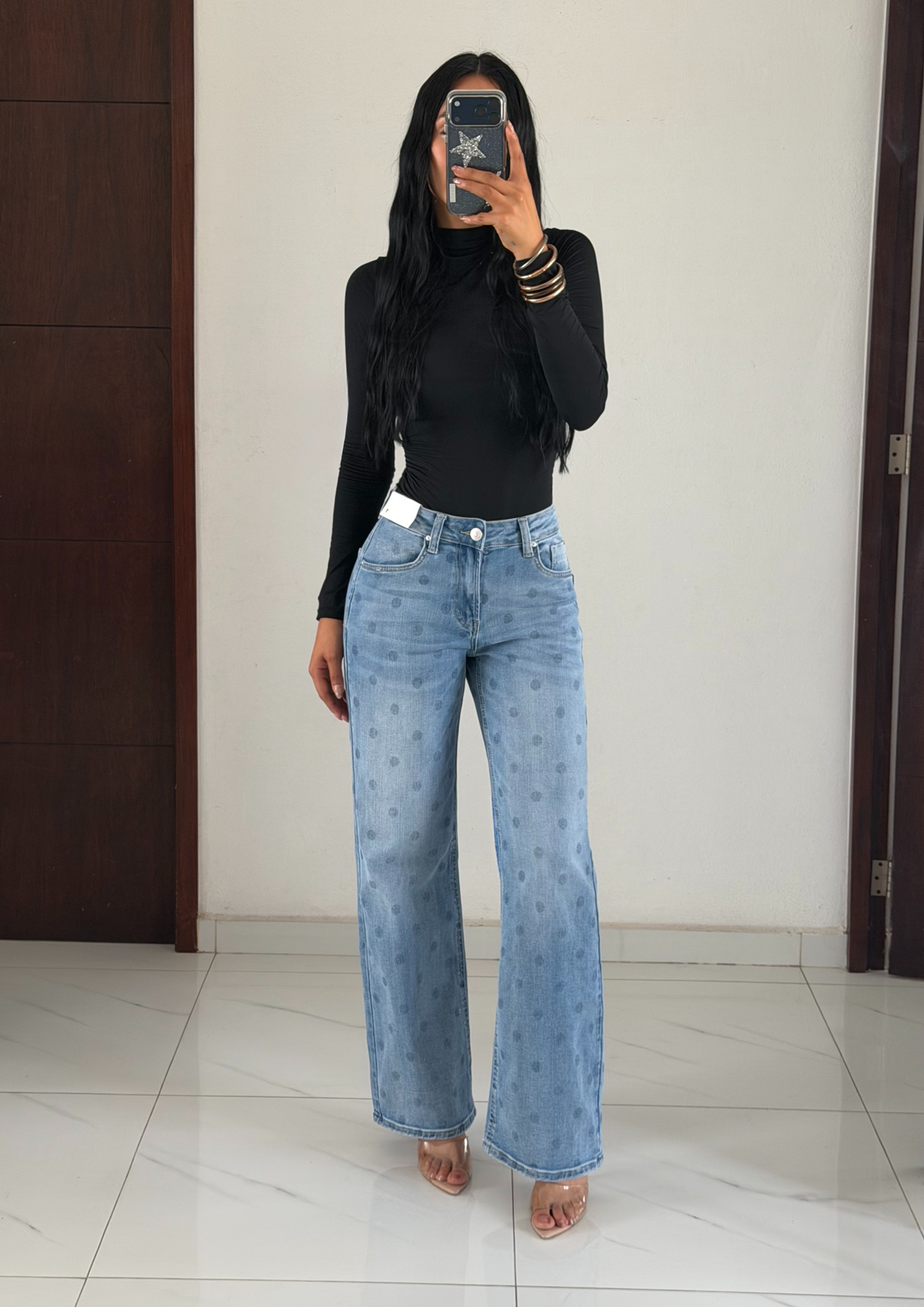 WIDE LEG POLKA DOT LIGHT