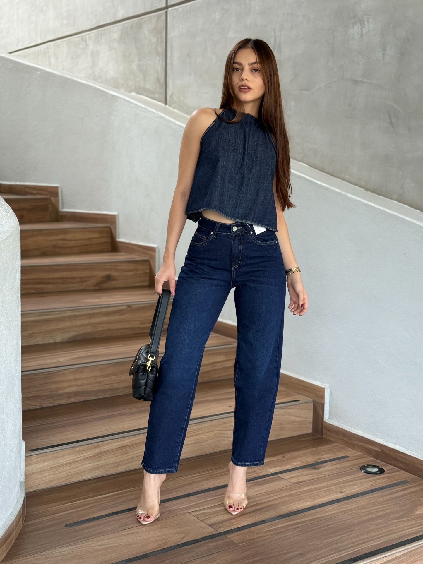 CROPPED JEANS