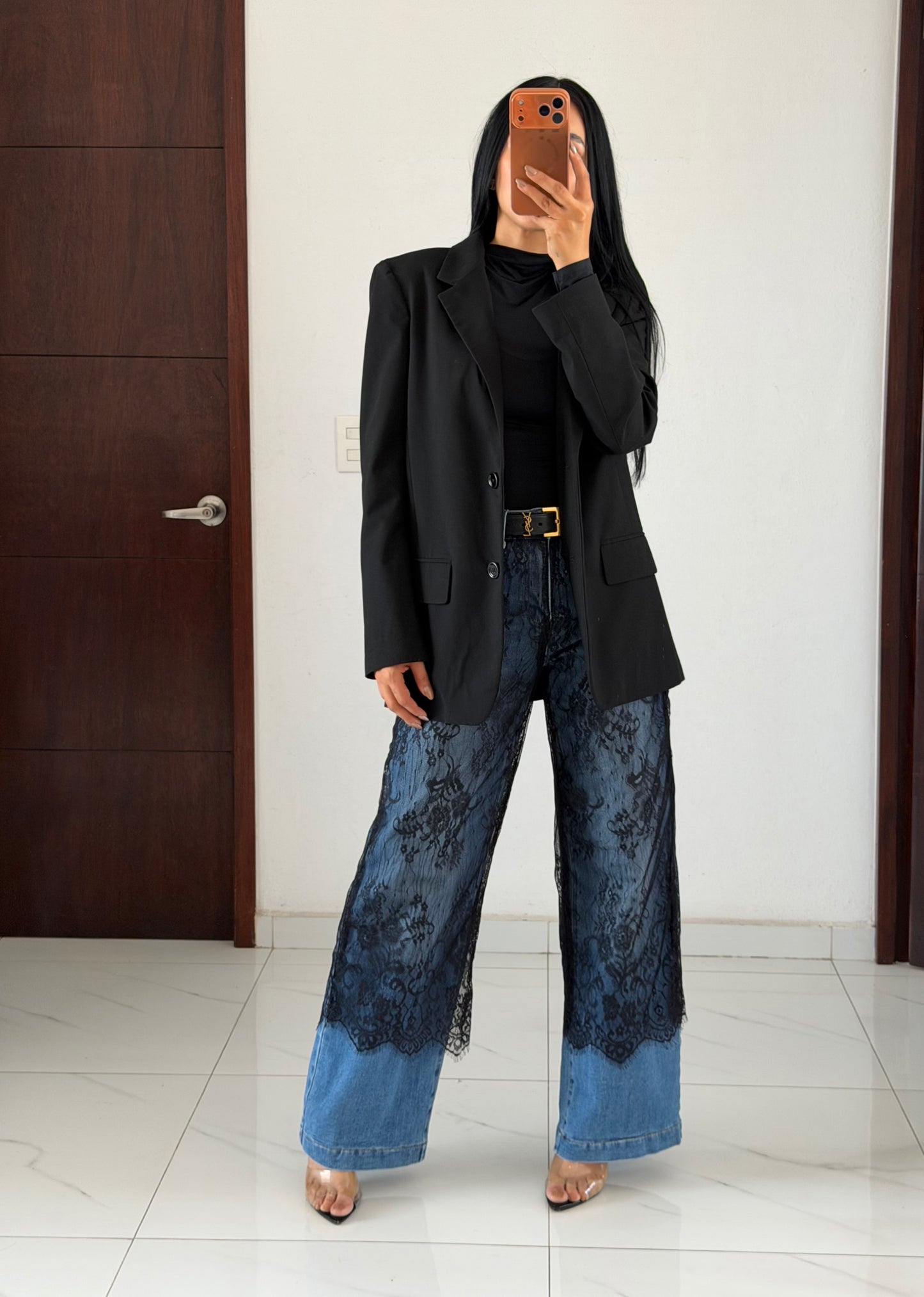 BAGGY JEANS ENCAJE