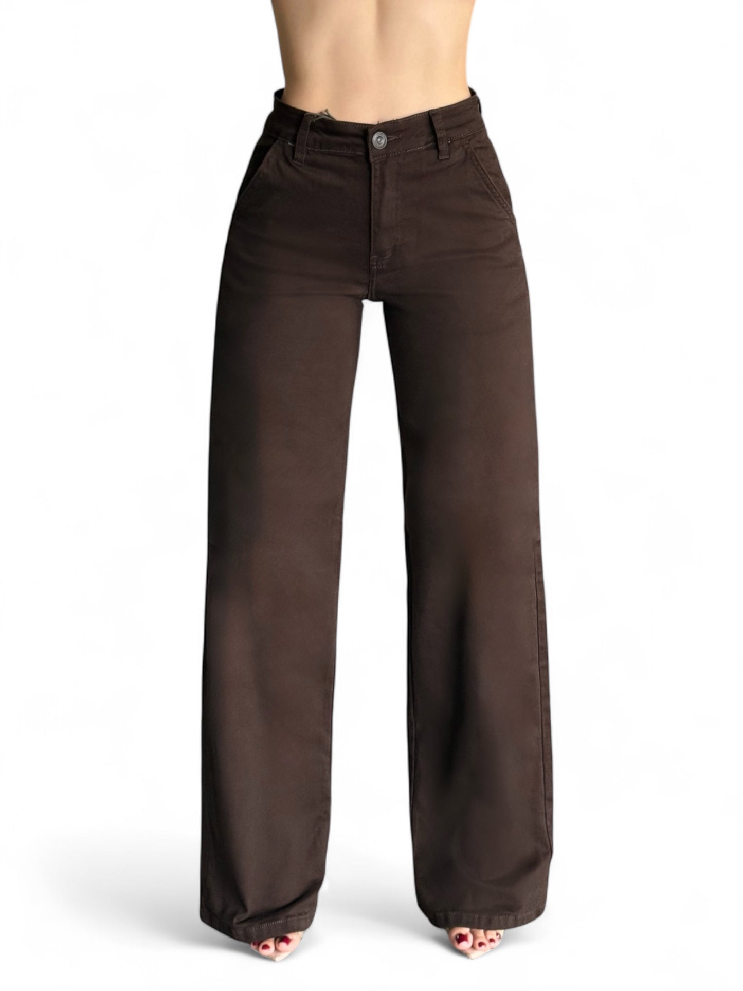 WIDE LEG CHOCOLATE ja