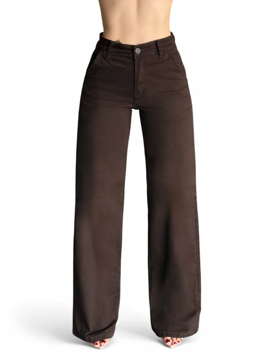 WIDE LEG CHOCOLATE ja