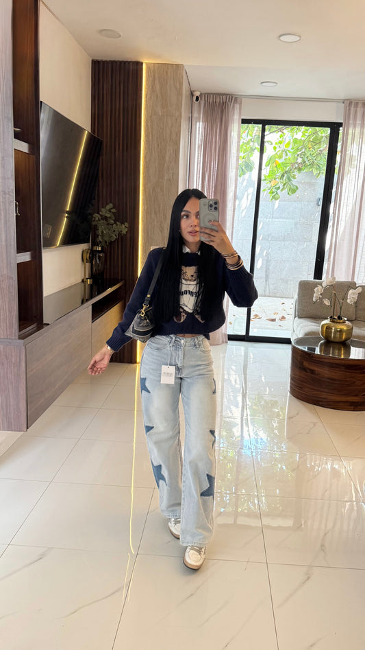 WIDE LEG ESTRELLAS