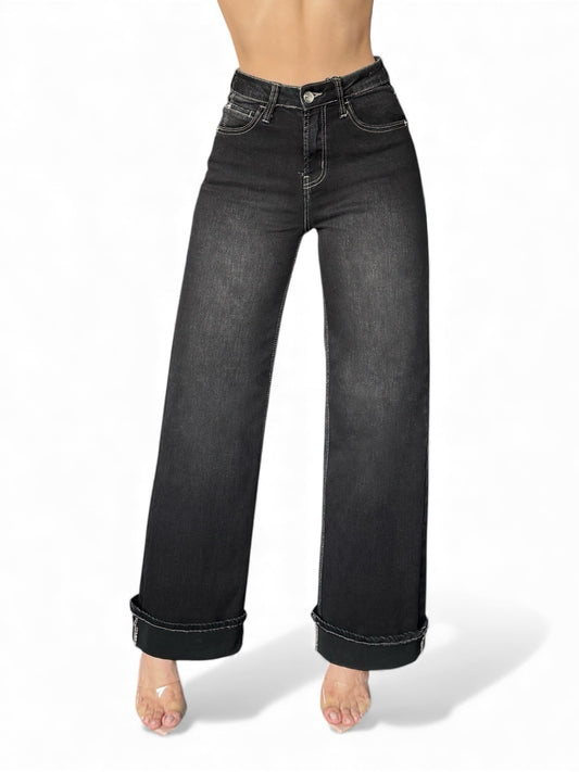 BAGGY I&M NEGRO LAVADO