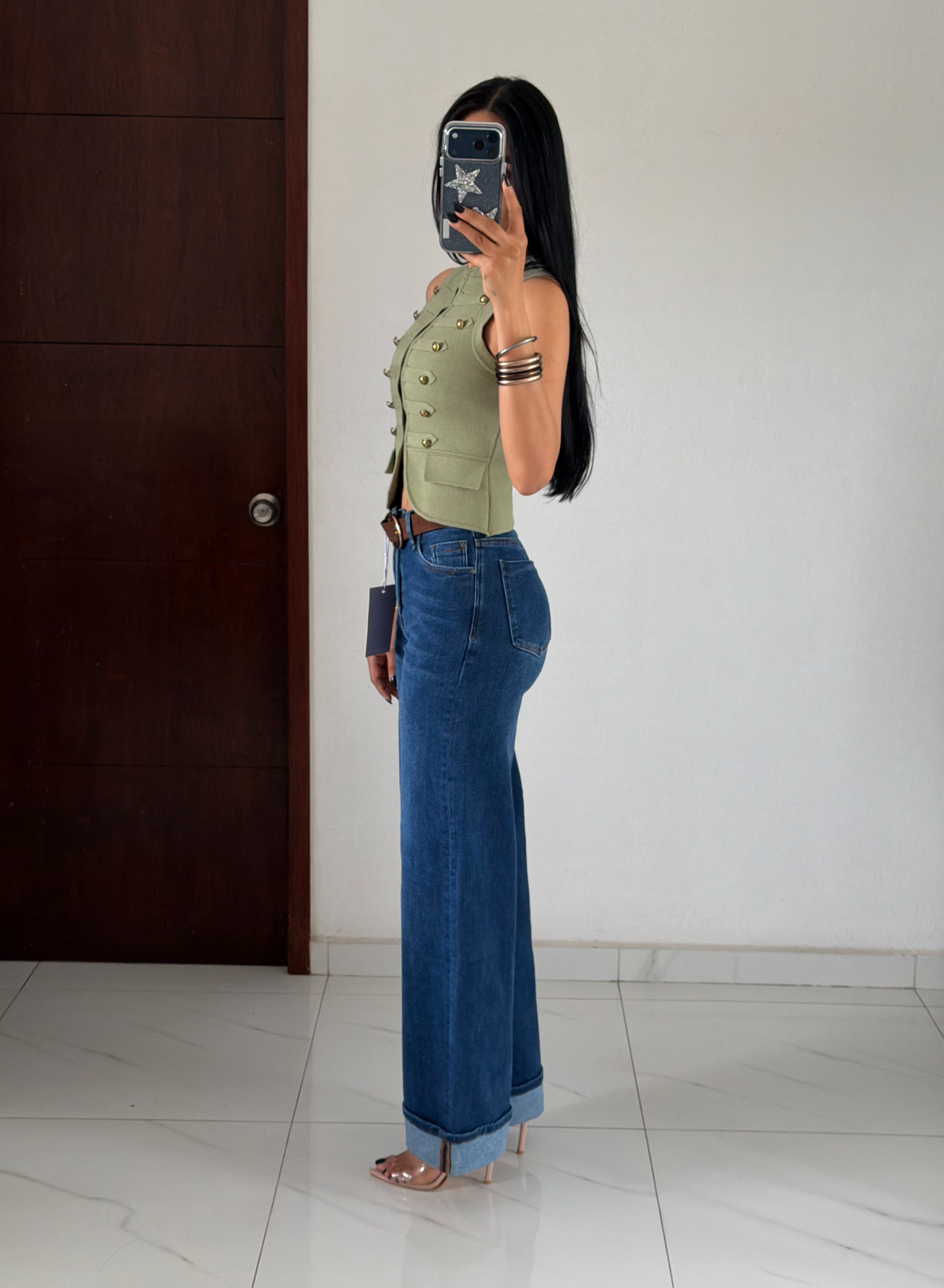 WIDE LEG DARK PRETINA