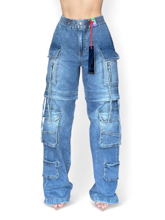 CARGO JEANS VIBRANT MIU