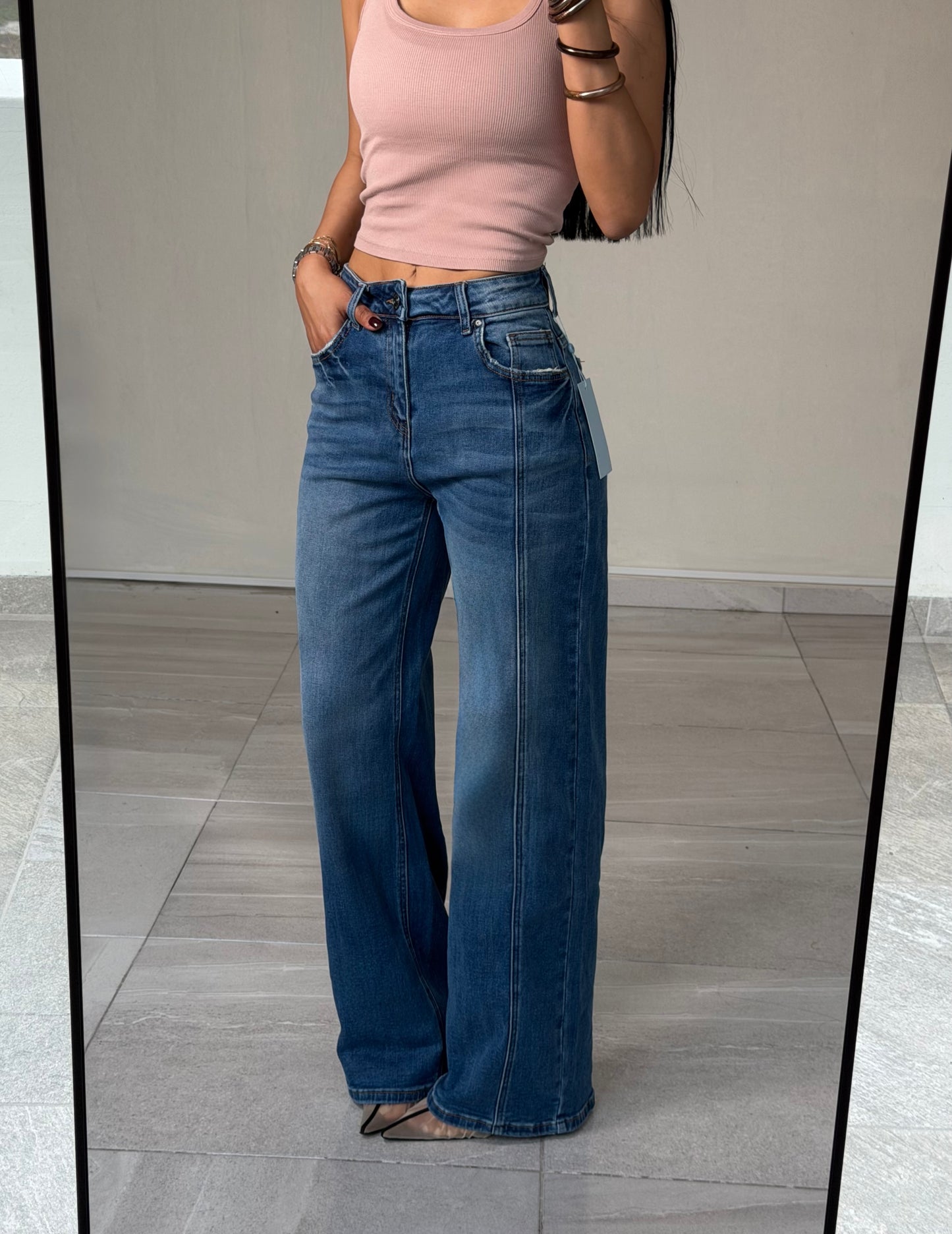 BAGGY LÍNEAS DENIM RESTOCK