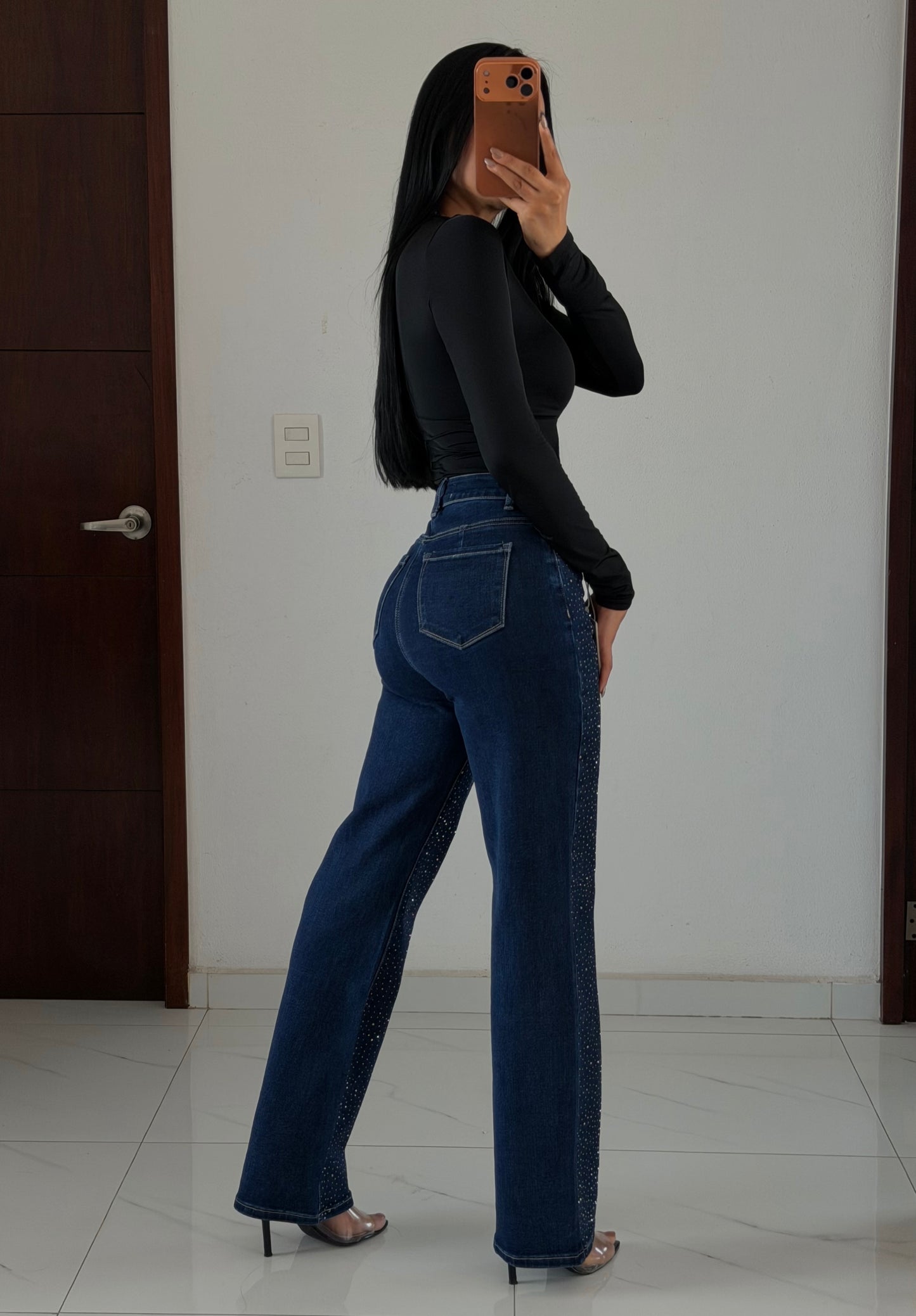 WIDE LEG DARK BRILLOS