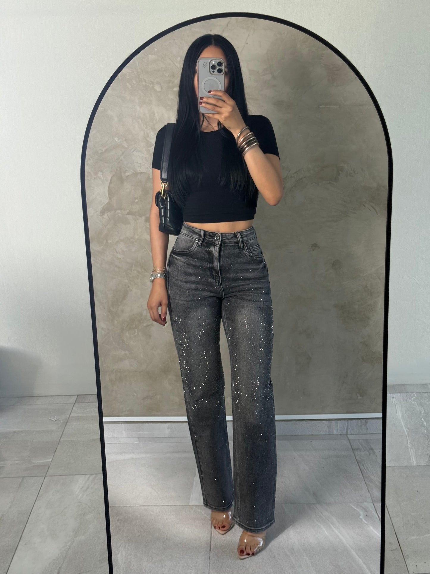 WIDE LEG OXFORD BRILLOS