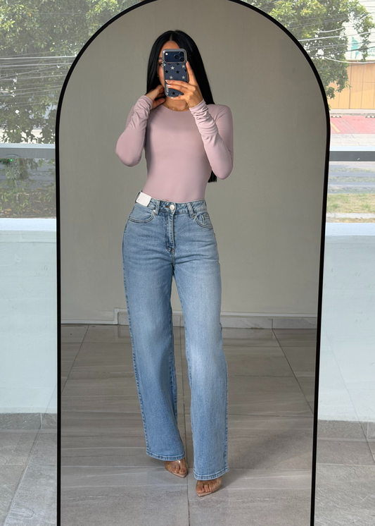 WIDE LEG BÁSICO DENIM LIGHT