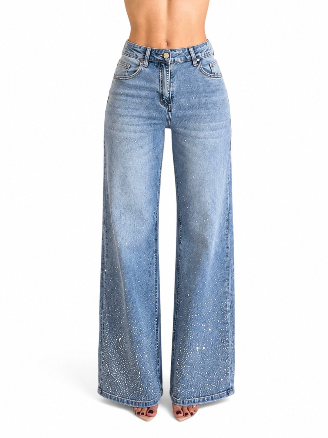 WIDE LEG BRILLOS ABAJO LC
