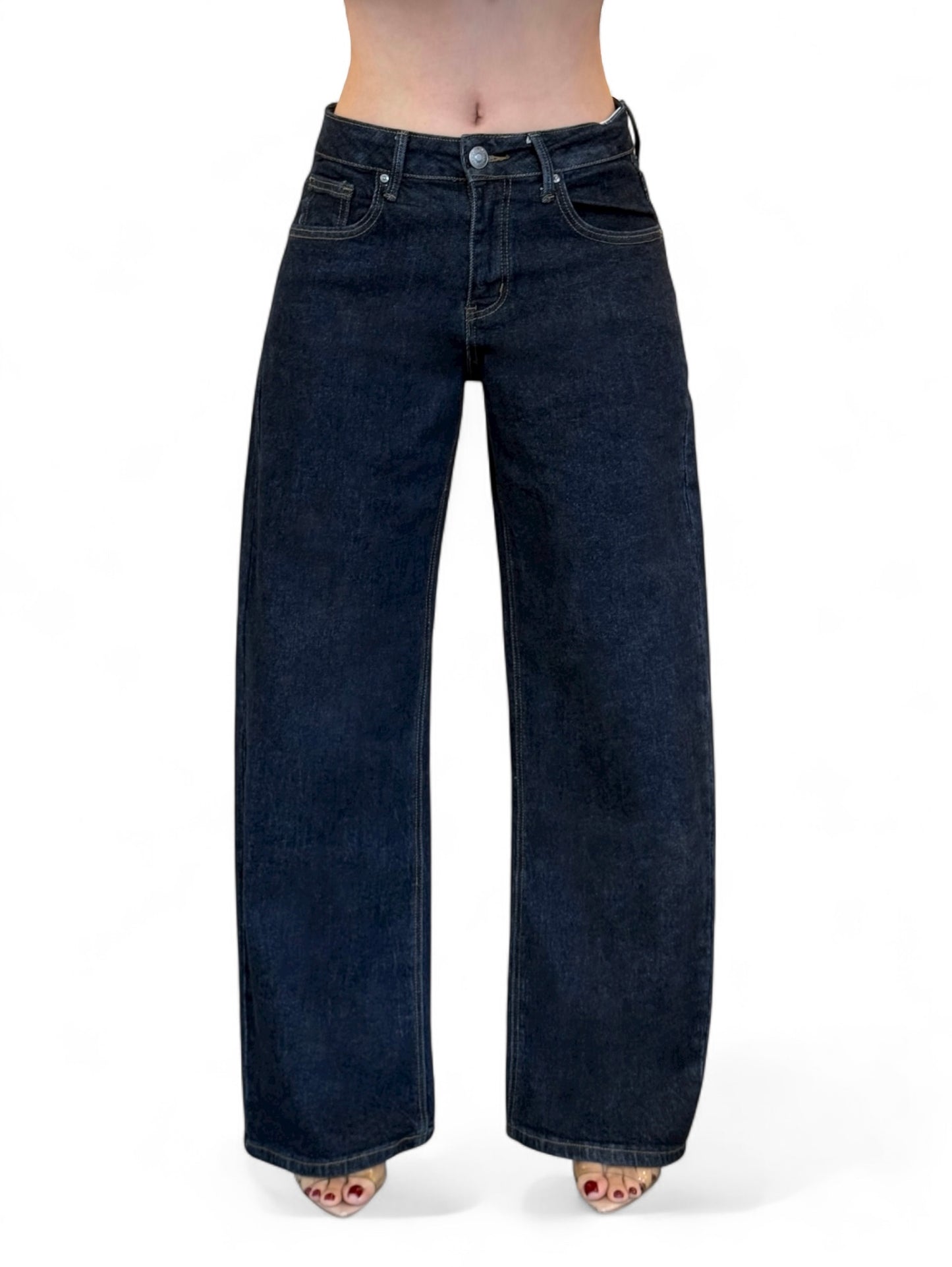 SUPER BAGGY ÍNDIGO TIRÓ BAJO