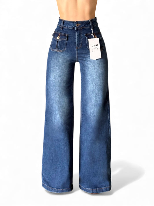 JEANS CORTE PALAZZO