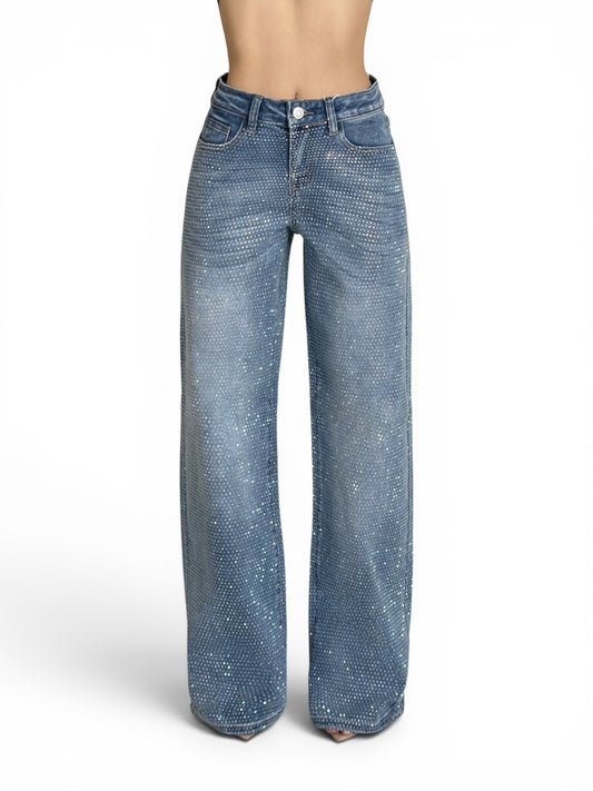 BAGGY JEANS BRILLOS LIGHT