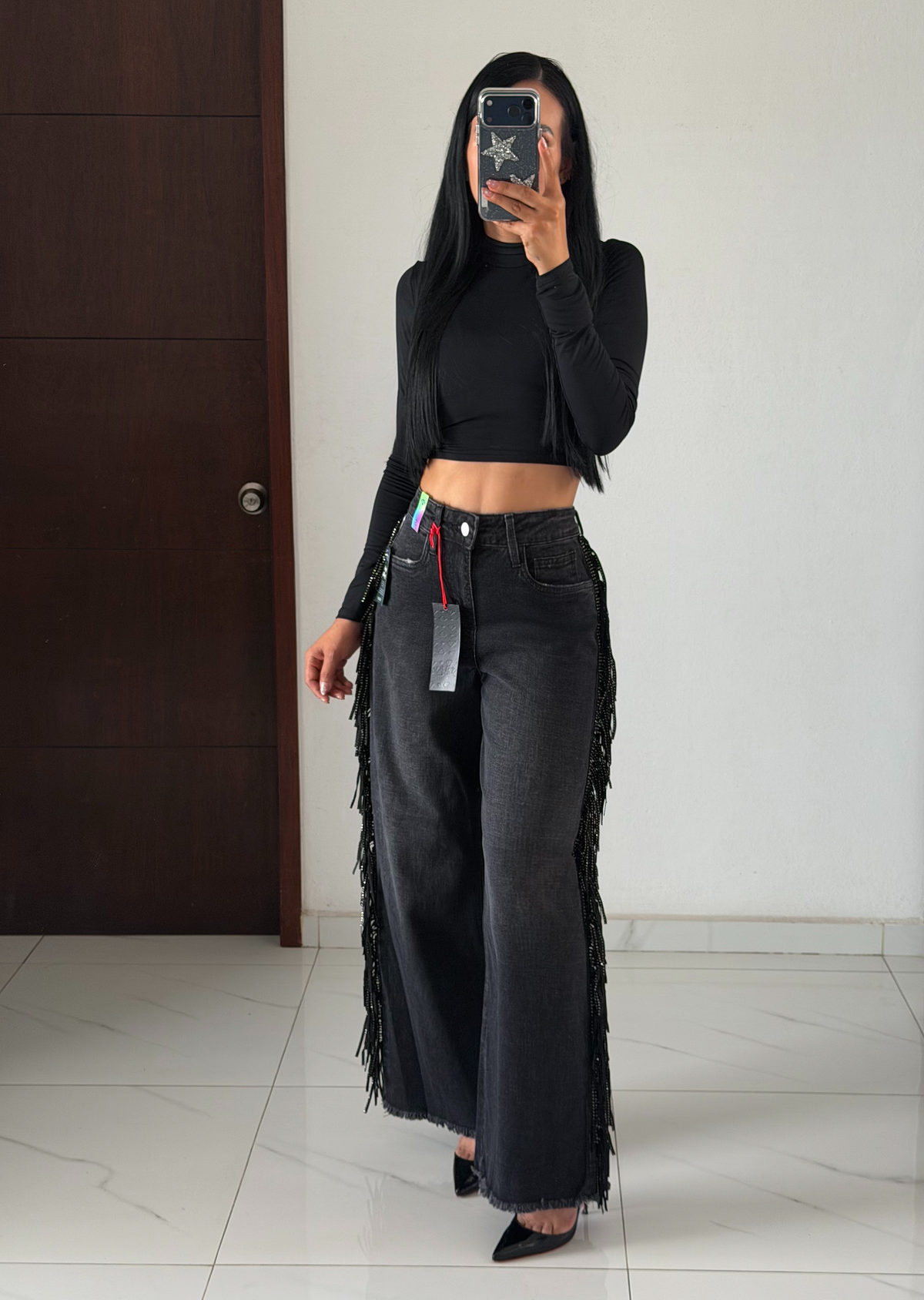 VIBRANT MIU BAGGY BARBAS